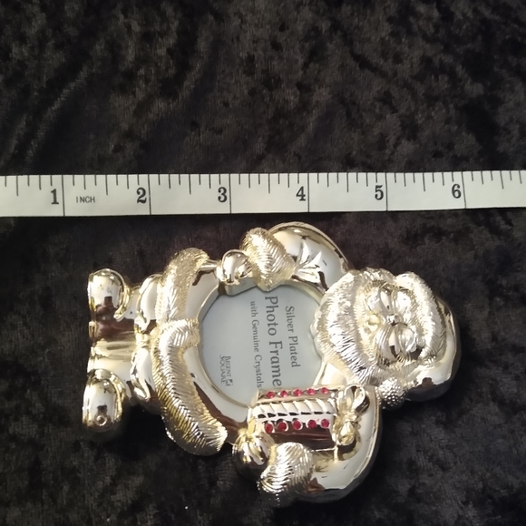 Silver Santa Photo Frame NWOT - Picture 3 of 4